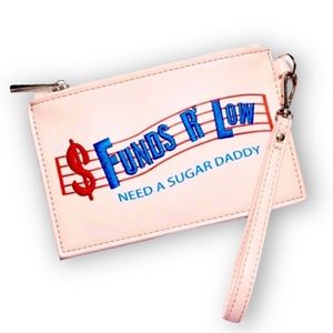 sugar daddy wristlet sweet and low coin purse